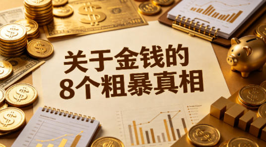 某公众号付费文章：关于金钱的8个粗暴真相 - 渡客网创