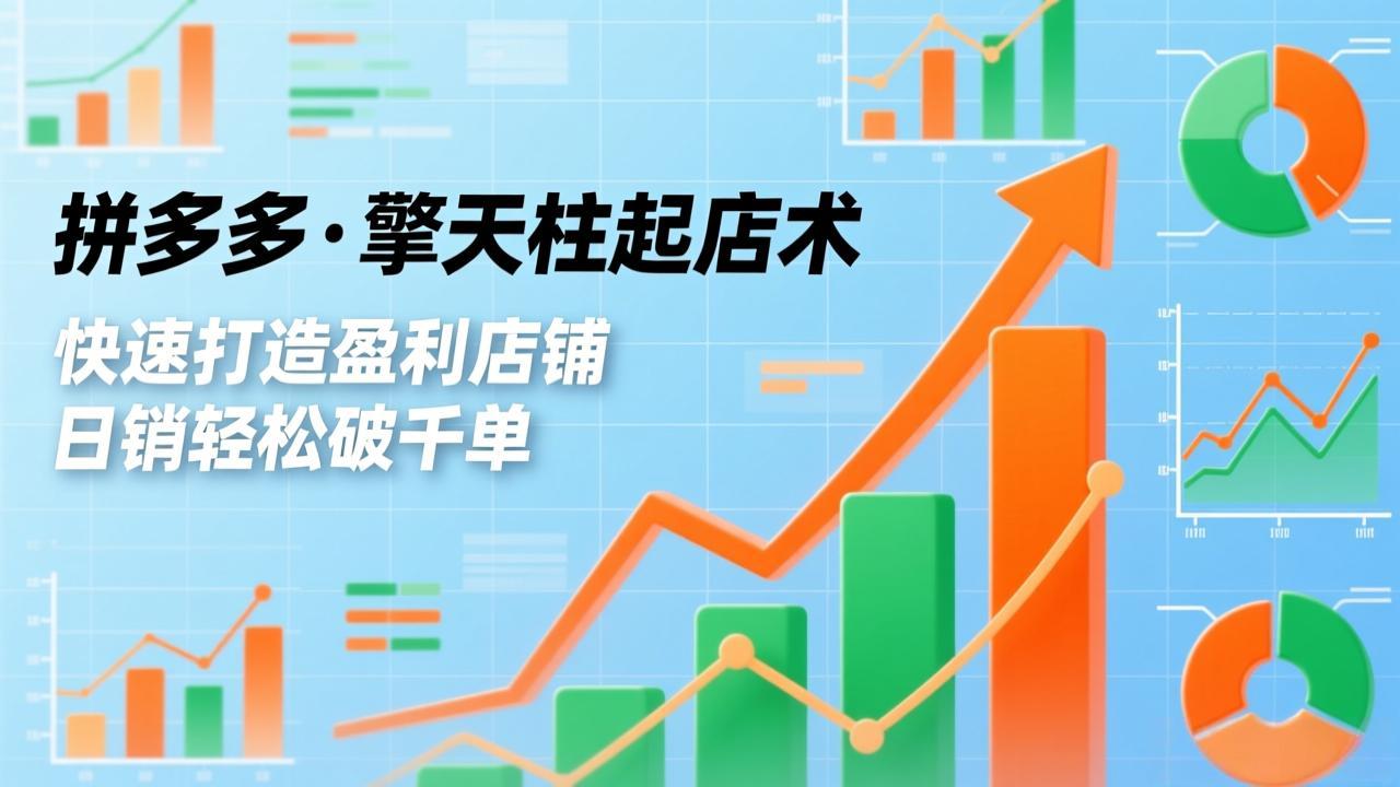 拼多多·擎天柱起店术3.0(更新 - 渡客网创
