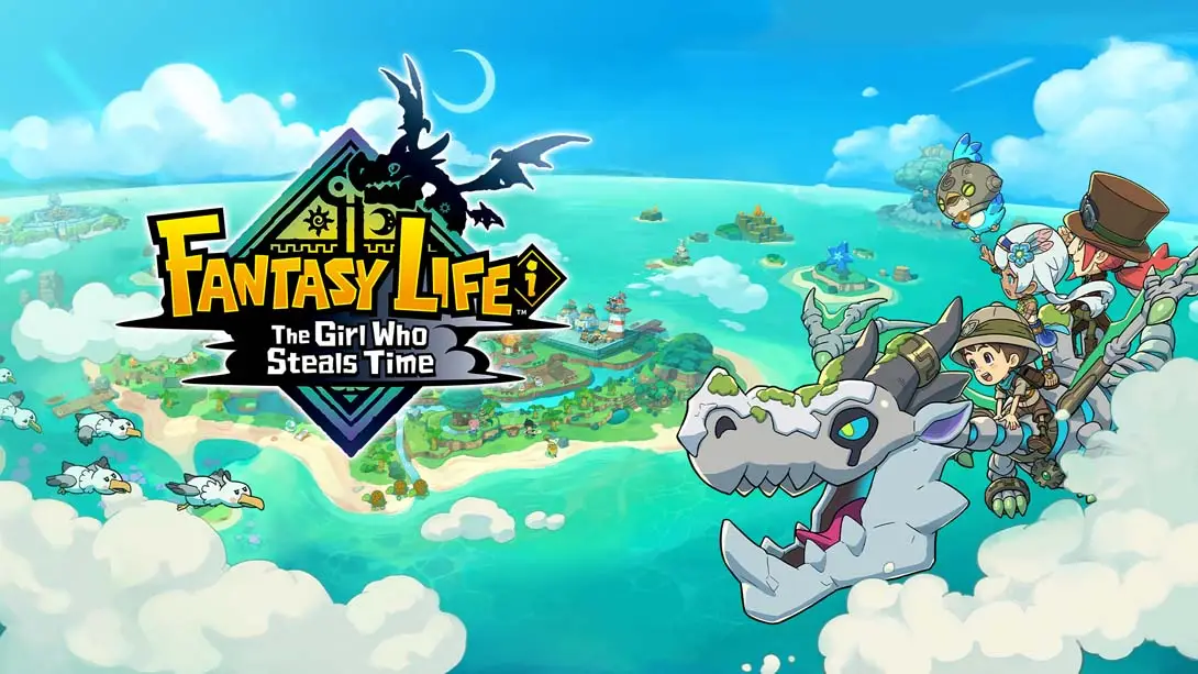 【美版】幻想生活ｉ 转圈圈的龙和偷取时间的少女 .FANTASY LIFE i: The Girl Who Steals Time 中文 - 渡客网创