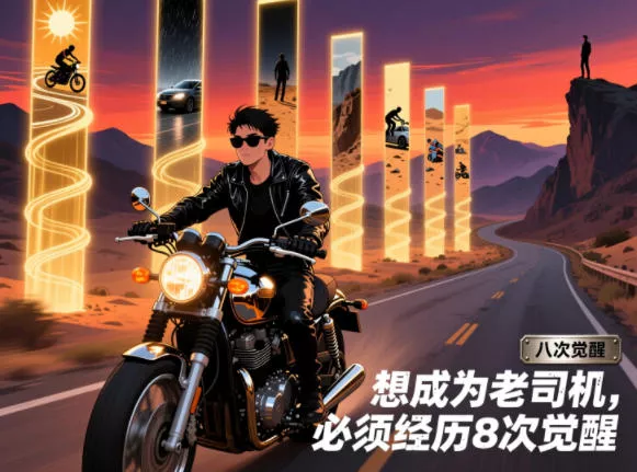付费文章：想成为老司机，必须经历8次觉醒 - 渡客网创