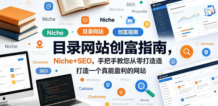 目录网站创富指南，Niche+SEO，手把手教您从零打造打造一个真能盈利的网站【原创双语字幕】 - 渡客网创