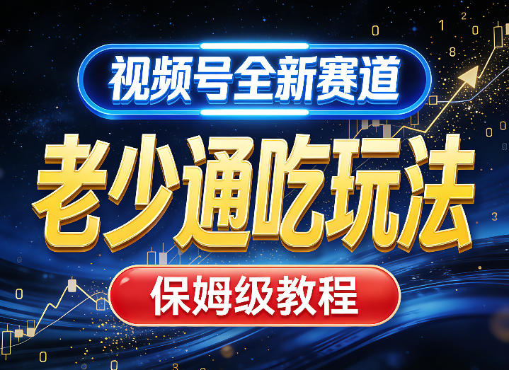 视频号全新AI赛道，老少通吃玩法，保姆级教程 - 渡客网创