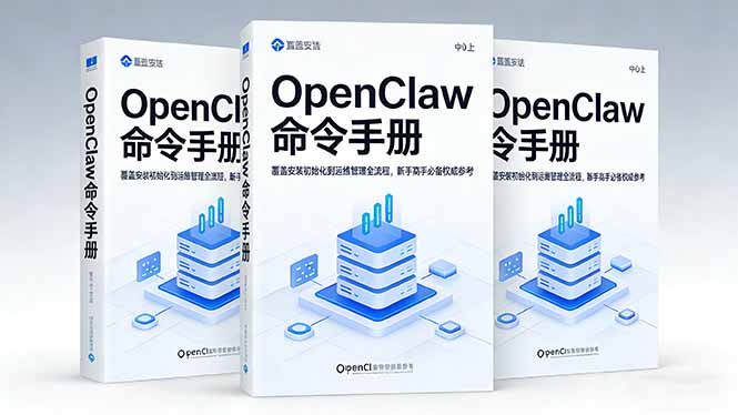 OpenClaw命令手册：覆盖安装初始化到运维管理全流程，新手高手必备权威参考 - 渡客网创