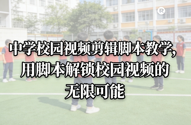 中学校园视频剪辑脚本教学，用脚本解锁校园视频的无限可能 - 渡客网创