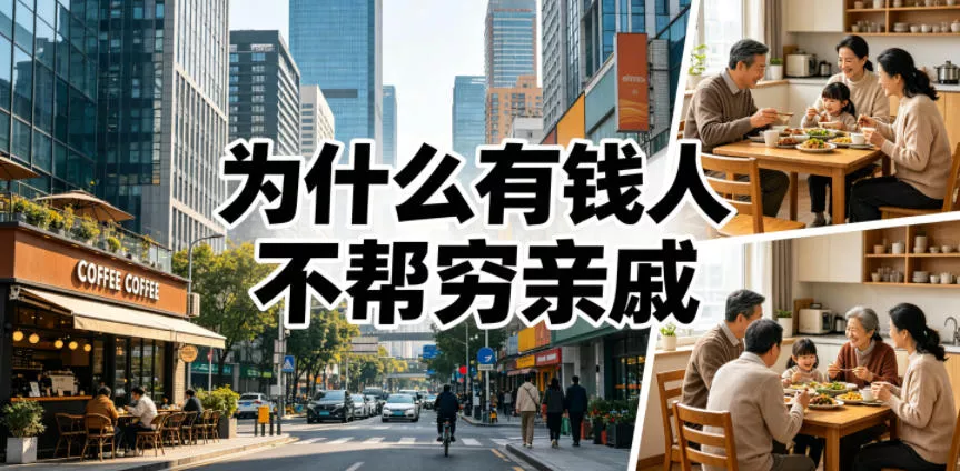 付费文章：为什么有钱人不帮穷亲戚？ - 渡客网创