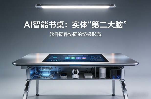 AI智能书桌搭建，构建你的实体“第二大脑”，软件硬件协同的终极形态 - 渡客网创