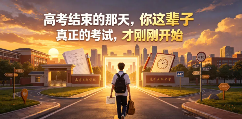 付费文章：高考结束的那天，你这辈子真正的考试，才刚刚开始 - 渡客网创