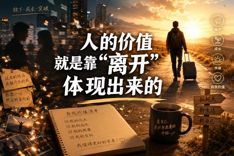 付费文章：人的价值就是靠“离开”体现出来的 - 渡客网创