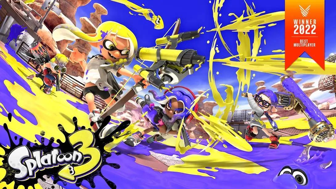【美版】喷射战士3 斯普拉遁3 Splatoon 3 中文 - 渡客网创