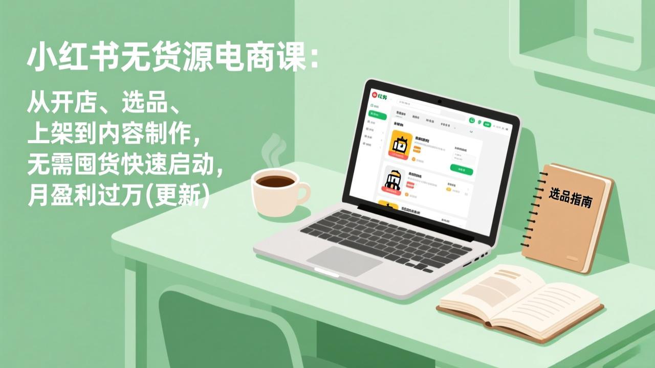小红书无货源电商课(5月12更新 - 渡客网创
