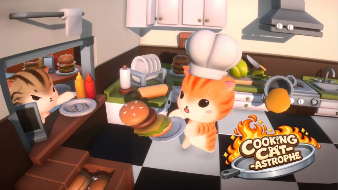【美版】猫咪闹厨房 .Cooking Cat-Astrophe 中文 - 渡客网创