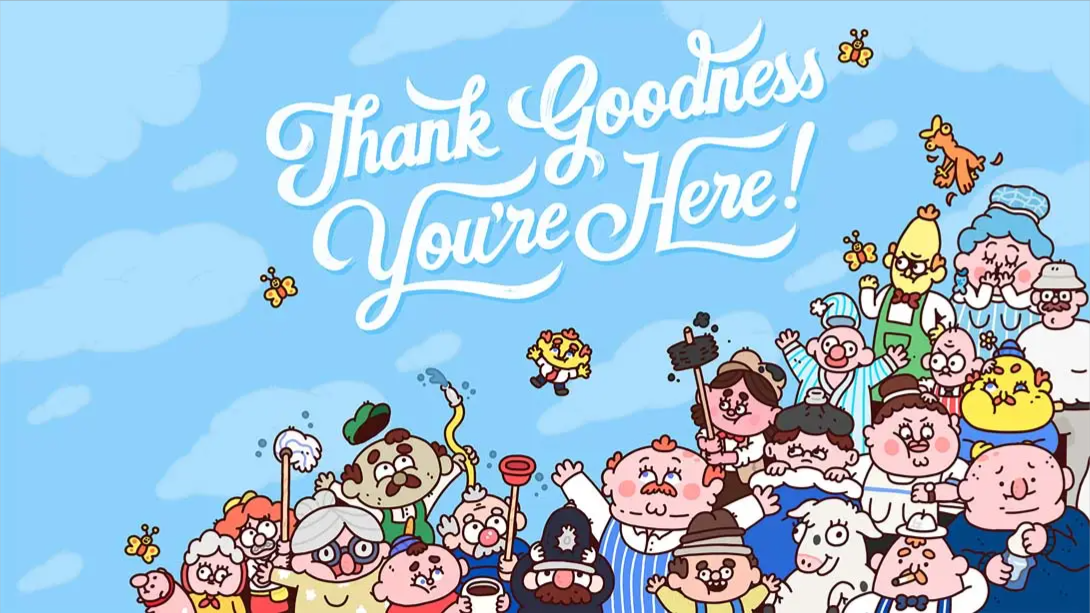 【美版】谢天谢地你来了！ .Thank Goodness You’re Here! 中文 - 渡客网创