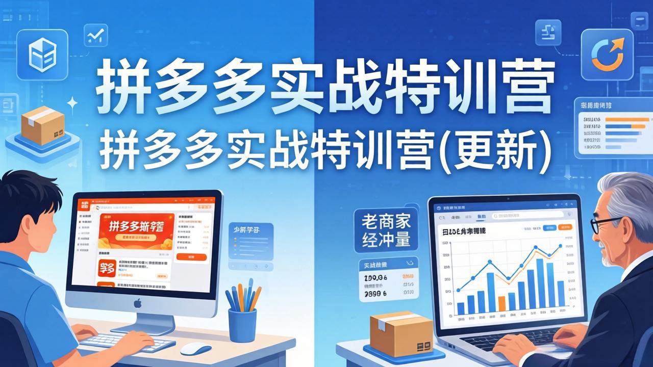 拼多多实战特训营(更新4月 - 渡客网创